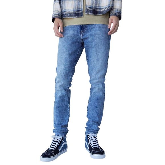PacSun Other - NWT PacSun Men’s Jeans 28X30 29X32 Medium Indigo Stacked Skinny Comfort Stretch